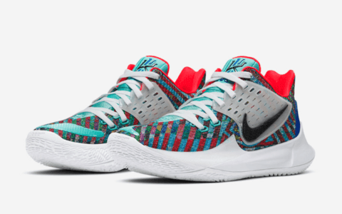 多彩条纹装扮！Nike Kyrie Low 2“ Multi-Color”将于10月1日发售！ 货号：AV6337-400