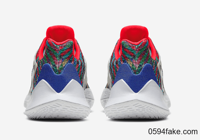 多彩条纹装扮！Nike Kyrie Low 2“ Multi-Color”将于10月1日发售！ 货号：AV6337-400