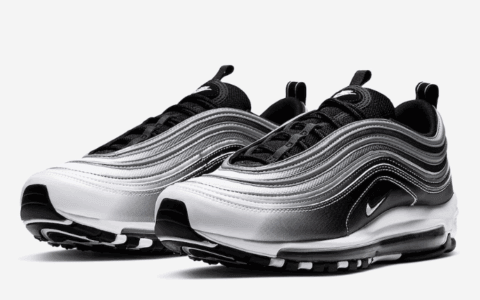 黑白渐变装扮！这双Nike Air Max 97也太有格调了吧！ 货号：921826-016