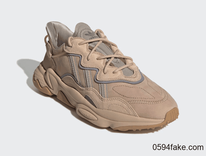 是秋冬的颜色没错了！adidas Ozweego“ Pale Nude”即将发售！ 货号：EE6462