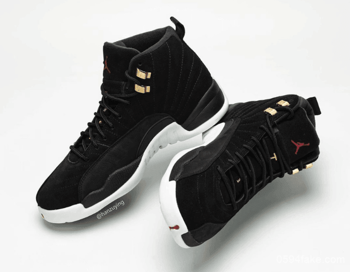 Air Jordan 12“Reverse Taxi”更多实物图释出！ 货号：130690-017