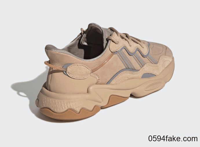 是秋冬的颜色没错了！adidas Ozweego“ Pale Nude”即将发售！ 货号：EE6462