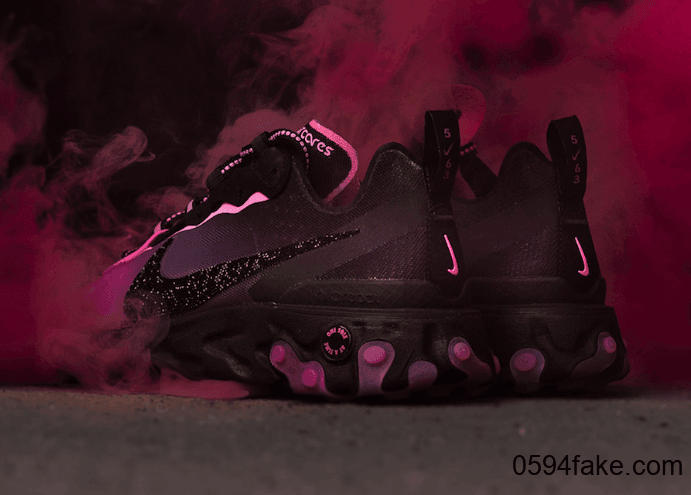 乳腺癌系列限定！Sneaker Room x Nike React Element 87系列明日发售！