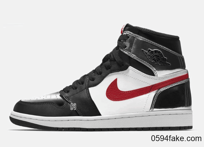 Air Jordan 1新配色实物图曝光！看完你会入手吗？ 货号：555088-060