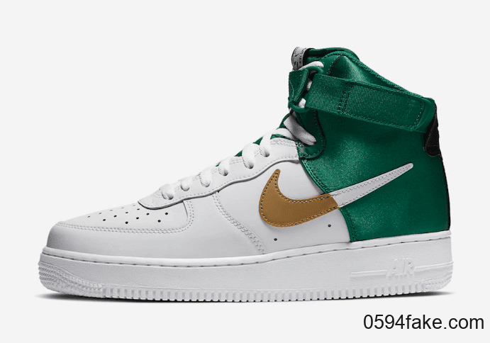 凯尔特人队配色！NBA x Nike Air Force 1 High“ Celtics”即将发售！