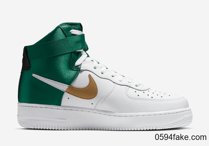 凯尔特人队配色！NBA x Nike Air Force 1 High“ Celtics”即将发售！