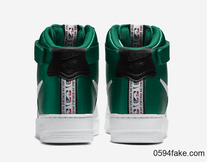 凯尔特人队配色！NBA x Nike Air Force 1 High“ Celtics”即将发售！