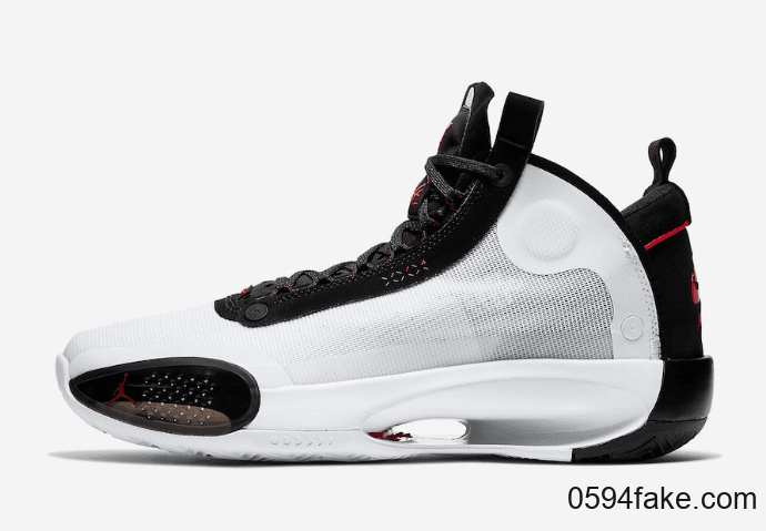 经典黑红配色！Air Jordan 34“ Bred”将于10月10日发售！ 货号：AR3240-100