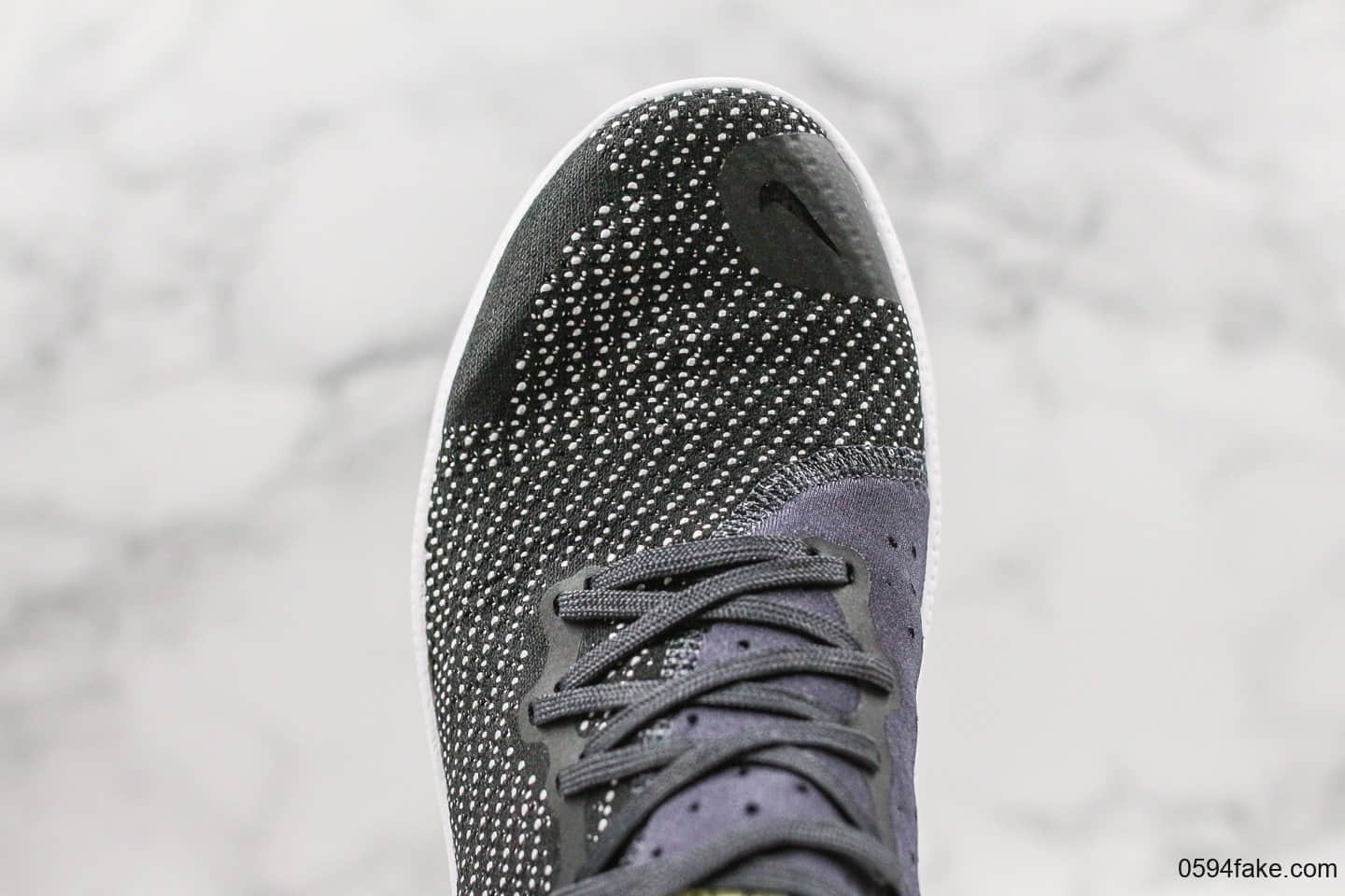 耐克Nike Joyride Run Flyknit Racer“Blue”全新缓震科技跑鞋黑蓝公司级带半码脚感舒适软弹 货号：AQ2730-007