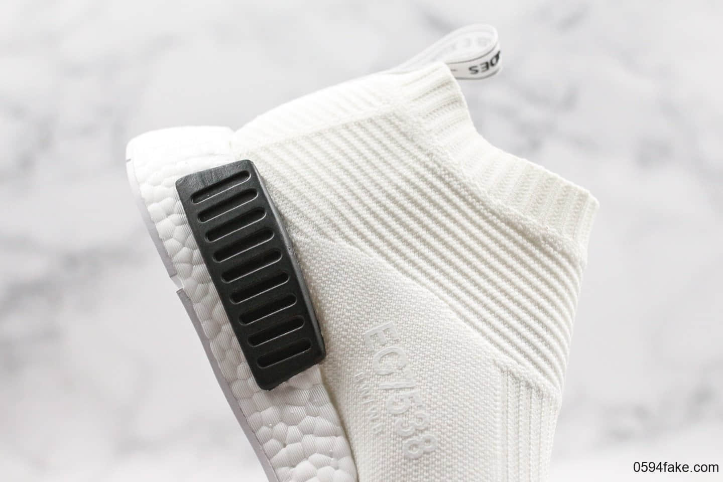 阿迪达斯Adidas NMD CS1 PK Cloud White袜子鞋纯原版本大号NMD印花原厂Boost技术 货号：EG7538