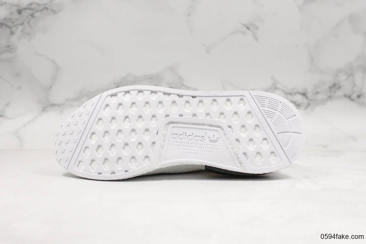 阿迪达斯Adidas NMD CS1 PK Cloud White袜子鞋纯原版本大号NMD印花原厂Boost技术 货号：EG7538