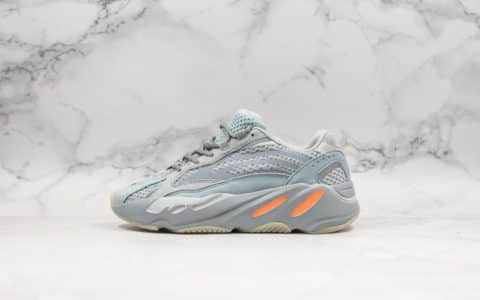 阿迪达斯adidas Yeezy Boost 700V2 Inertia纯原版本椰子700玉兔灰配色老爹鞋进口3M反光材质原厂巴斯夫大底 货号：FW2549