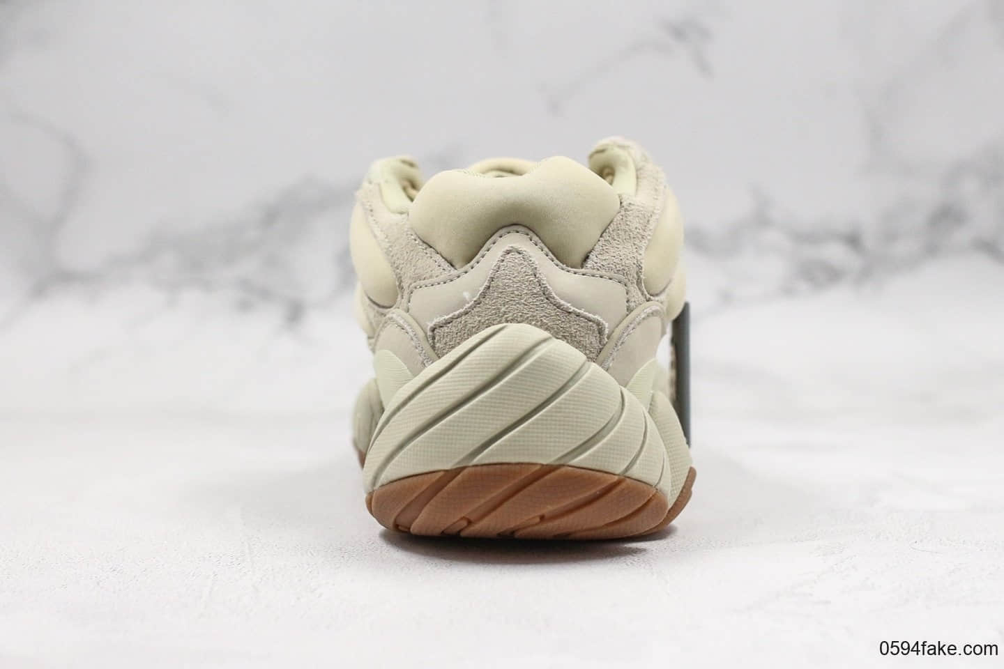 阿迪达斯adidas Yeezy 500“ Stone”椰子500老爹鞋休闲跑鞋磐石纯原带半码原档案原楦头开模原厂皮革 货号：FW4839