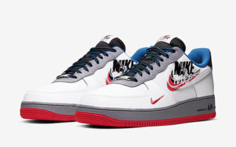 光是钩子就够你看了！这双Nike Air Force 1“ Script Swoosh”你打几分？ 货号：CT1620-100