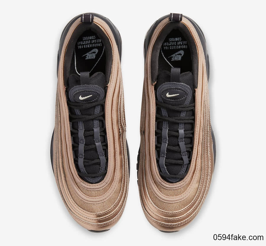 这个金属质感绝了！Nike Air Max 97新配色即将发售！ 货号：CT1176-900