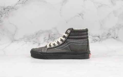 万斯Vans Vault OG SK8-Hi LX高端支线休闲板鞋高帮帆布鞋黑武士公司级广东原厂硫化1：1