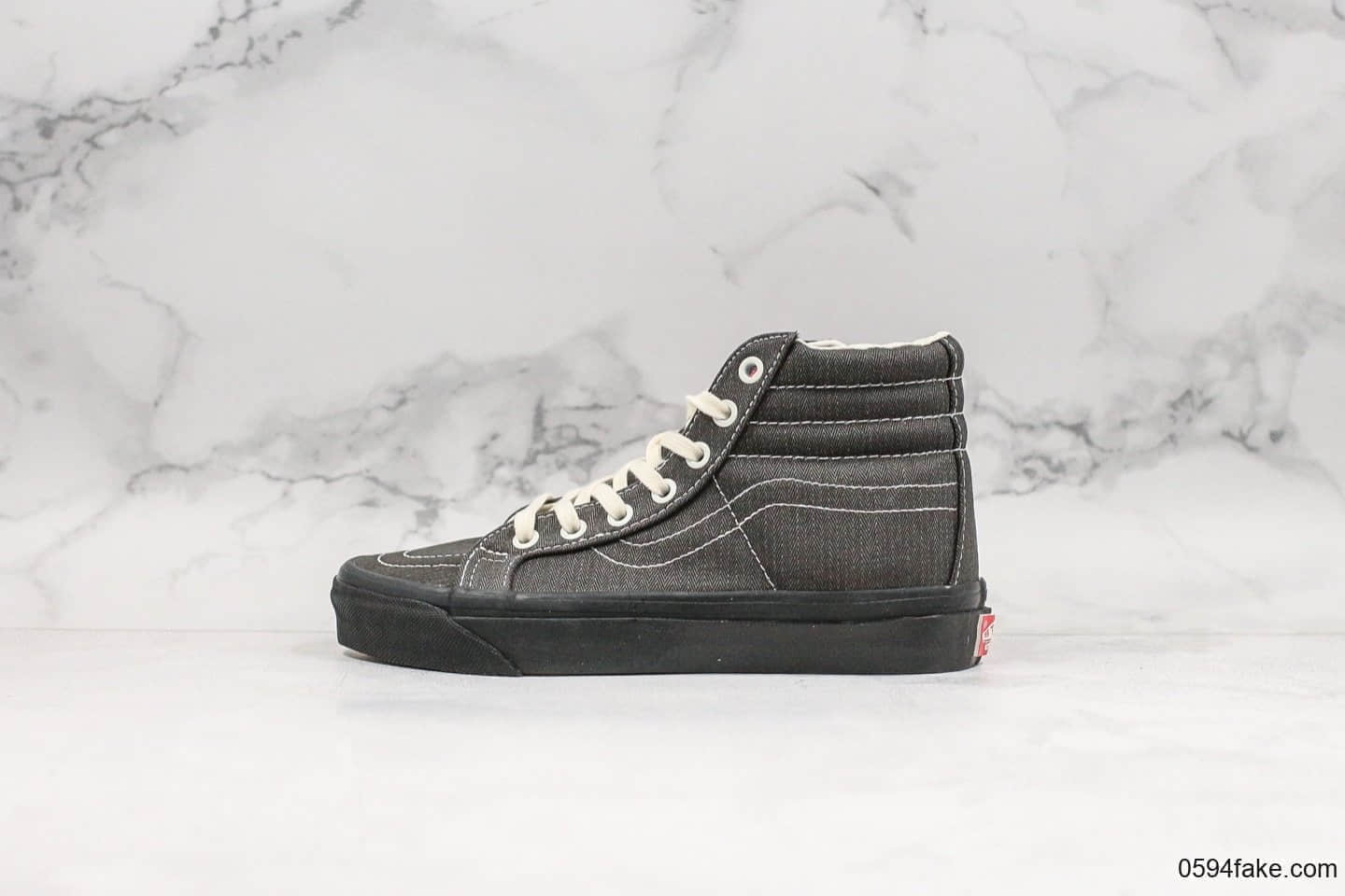 万斯Vans Vault OG SK8-Hi LX高端支线休闲板鞋高帮帆布鞋黑武士公司级广东原厂硫化1：1