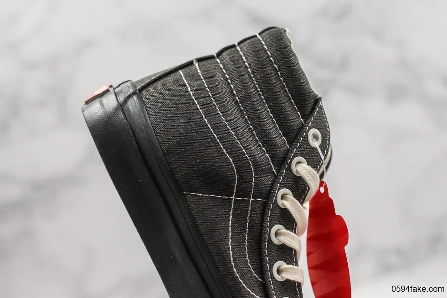 万斯Vans Vault OG SK8-Hi LX高端支线休闲板鞋高帮帆布鞋黑武士公司级广东原厂硫化1：1