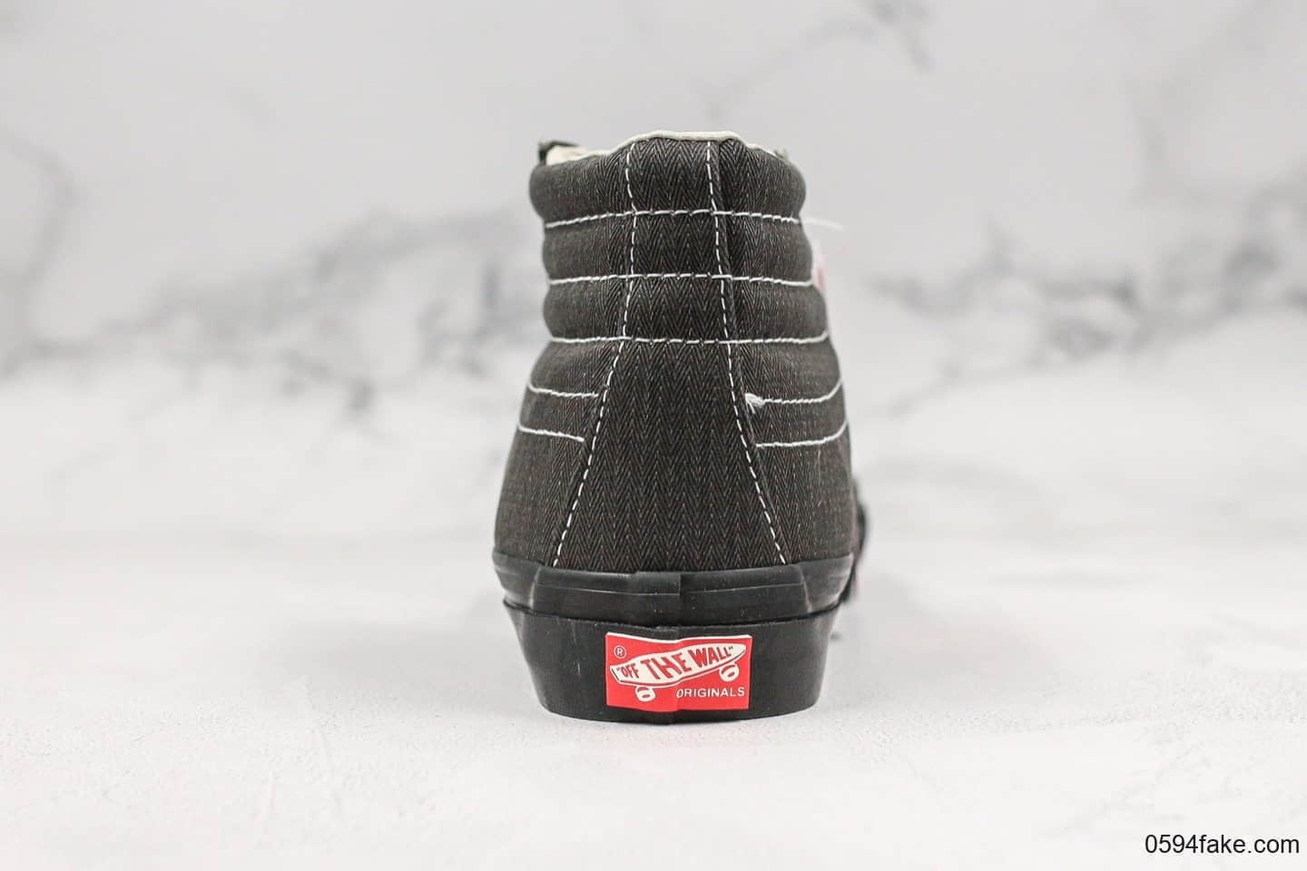 万斯Vans Vault OG SK8-Hi LX高端支线休闲板鞋高帮帆布鞋黑武士公司级广东原厂硫化1：1