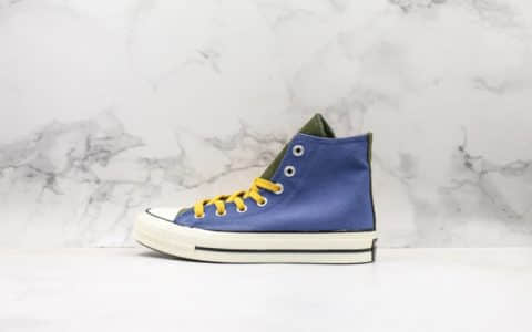 匡威Converse 70s x YOHO联名款独家别注限定配色公司级版本三色撞色拼接进口麂皮面料