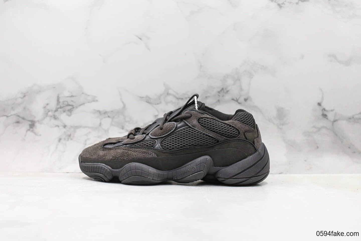 阿迪达斯Adidas Yeezy 500 Utility黑武士虎扑纯原特供版本椰子500老爹鞋 货号：F36640