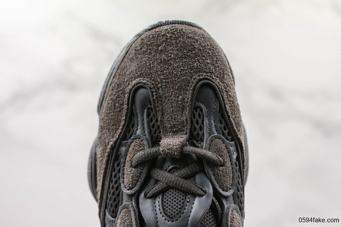 阿迪达斯Adidas Yeezy 500 Utility黑武士虎扑纯原特供版本椰子500老爹鞋 货号：F36640