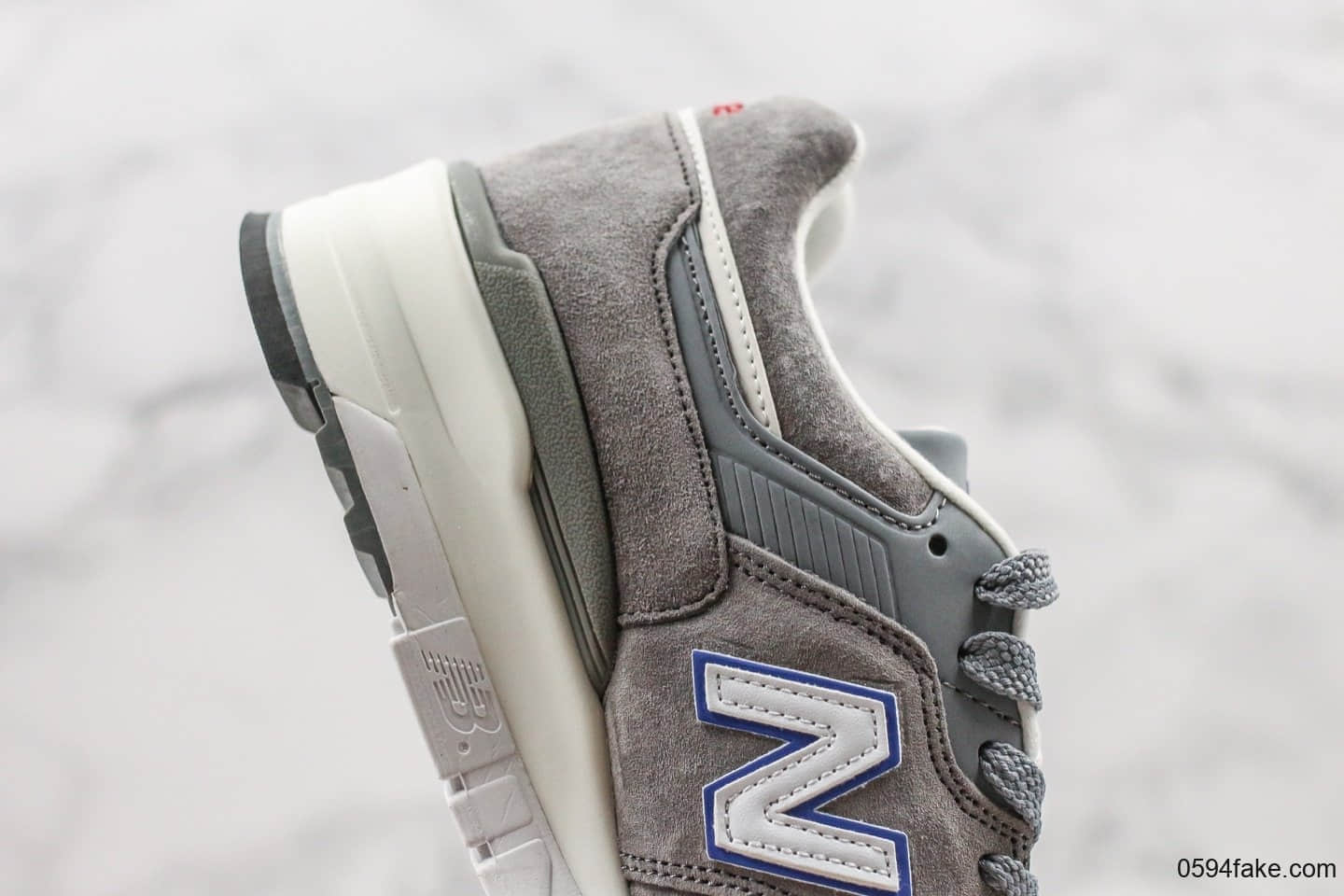 新百伦New Balance 997纯原版本美产灰蓝配色NB997内置缓震芯片完美工艺正确3M反光材料