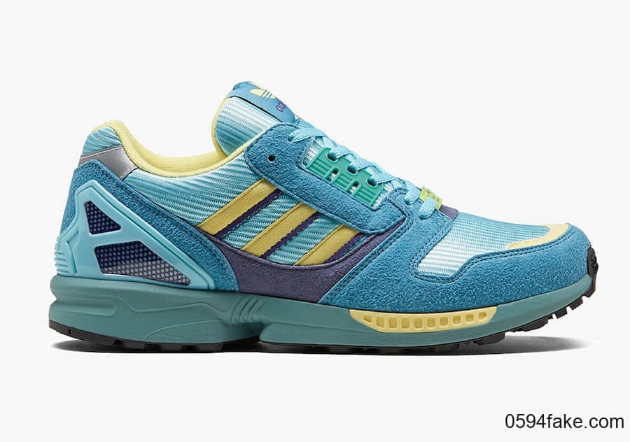 adidas ZX 8000全新配色释出官图！下月发售！ 货号：EE4754