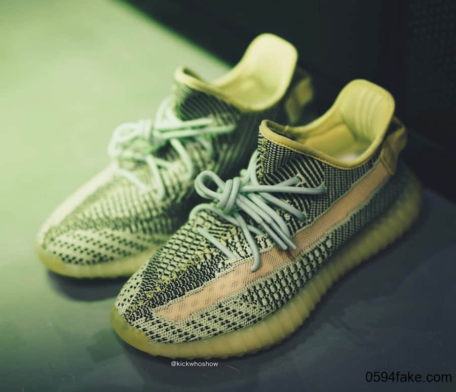 Yeezy Boost 350 V2 “Yeezreel”上脚图来了！超抢眼有没有！