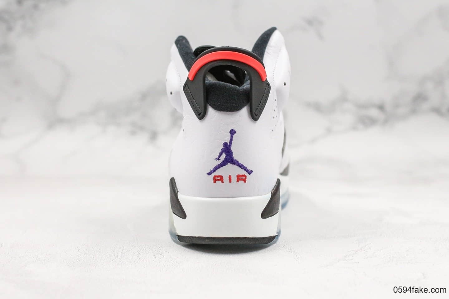 乔丹Air Jordan AJ6 Flint纯原版本AJ6燧石灰白紫外线全新软牛皮+麂皮打造实战篮球鞋 货号：CI3125-100