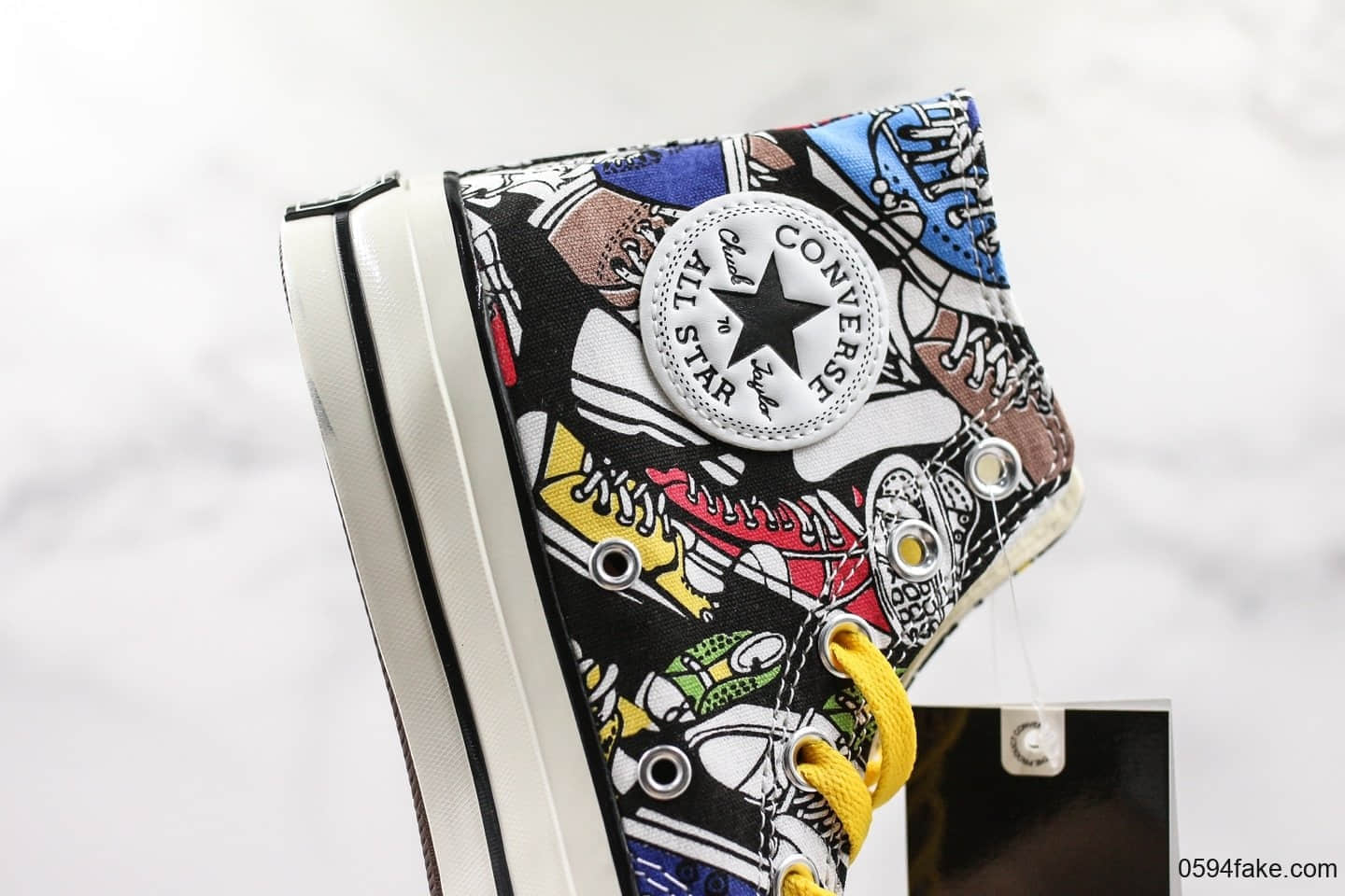 匡威Converse Chuck 1970s真标硫化高品质高帮帆布漫画鞋原档案数据开发正确PU硅蓝中底