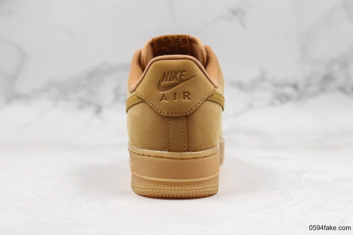 耐克Nike Air Force 1 Low 07 LV8 Wheat Flax纯原版本全新二维码工厂雪花纹低帮小麦空军一号 货号：CJ9179-200