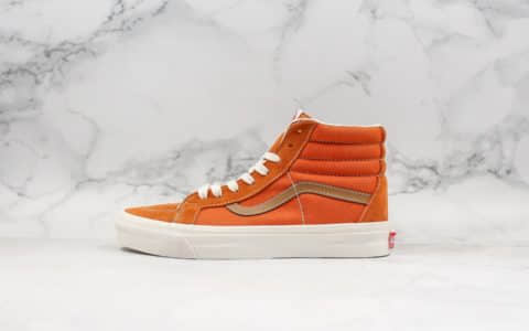 万斯VANS VAULT OG SK8 HI LX公司级版本高帮樟树红配色实测大记录过验版本原厂硫化工艺原厂鞋底钢印高帮硫化板鞋