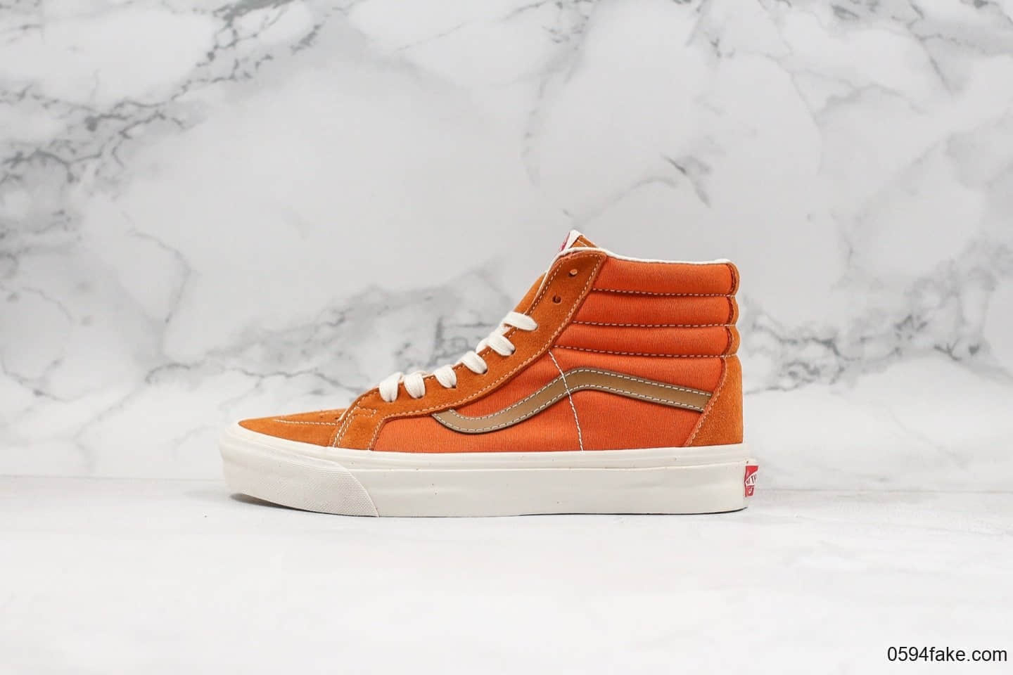 万斯VANS VAULT OG SK8 HI LX公司级版本高帮樟树红配色实测大记录过验版本原厂硫化工艺原厂鞋底钢印高帮硫化板鞋