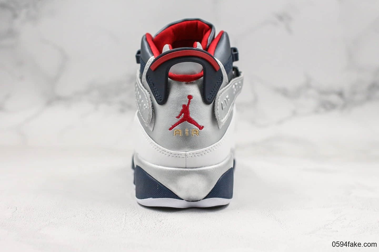 乔丹Air Jordan 6 rings纯原版本aj6六冠王稀有复古梦之队配色实战篮球鞋 货号：322992-161