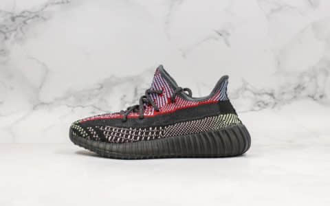 阿迪达斯adidas Yeezy Boost 350 V2 Yecheil Static公司级版本椰子350乞丐拼接天使配色原厂巴斯夫爆米花减震中底 货号：FW5190