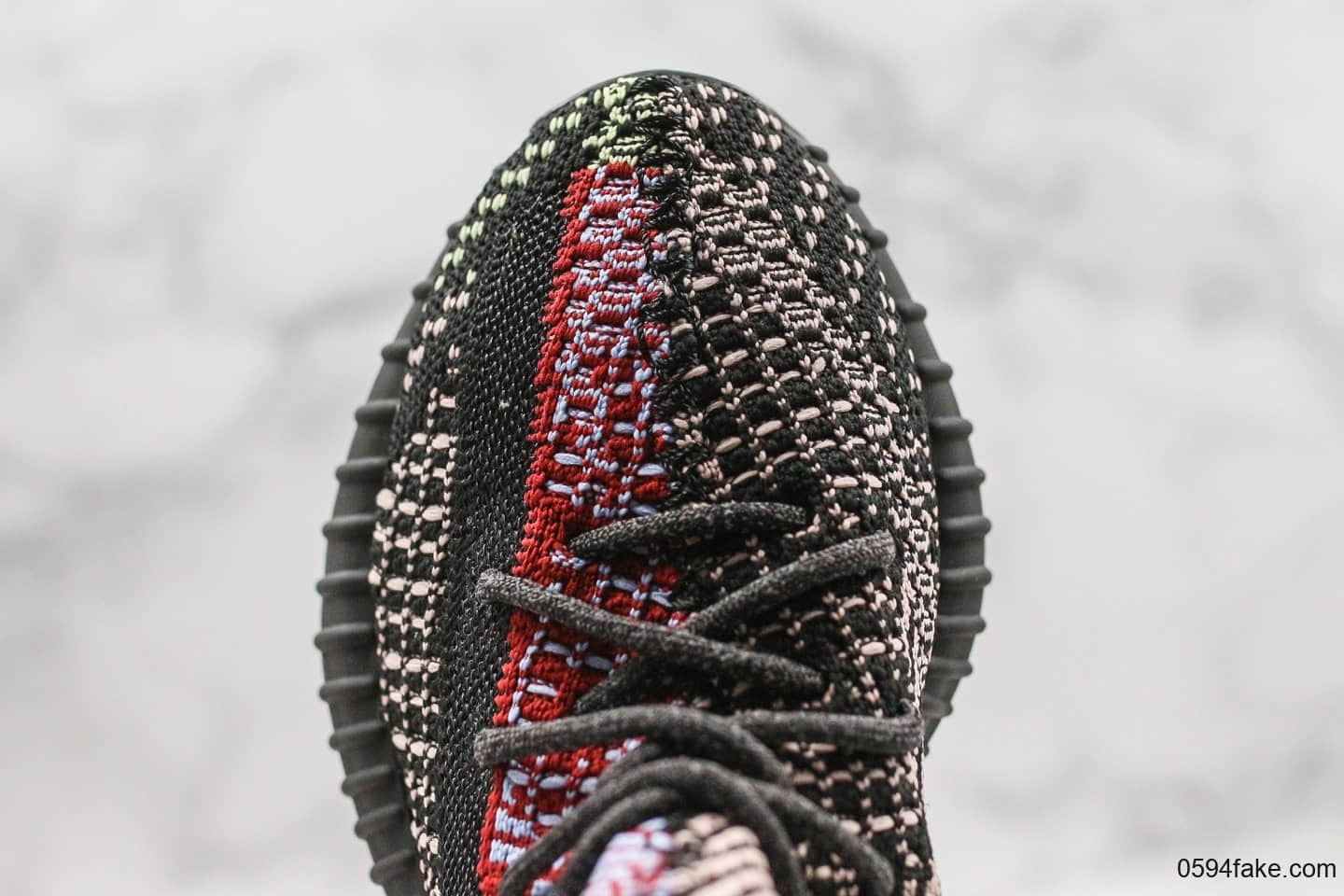 阿迪达斯adidas Yeezy Boost 350 V2 Yecheil Static公司级版本椰子350乞丐拼接天使配色原厂巴斯夫爆米花减震中底 货号：FW5190