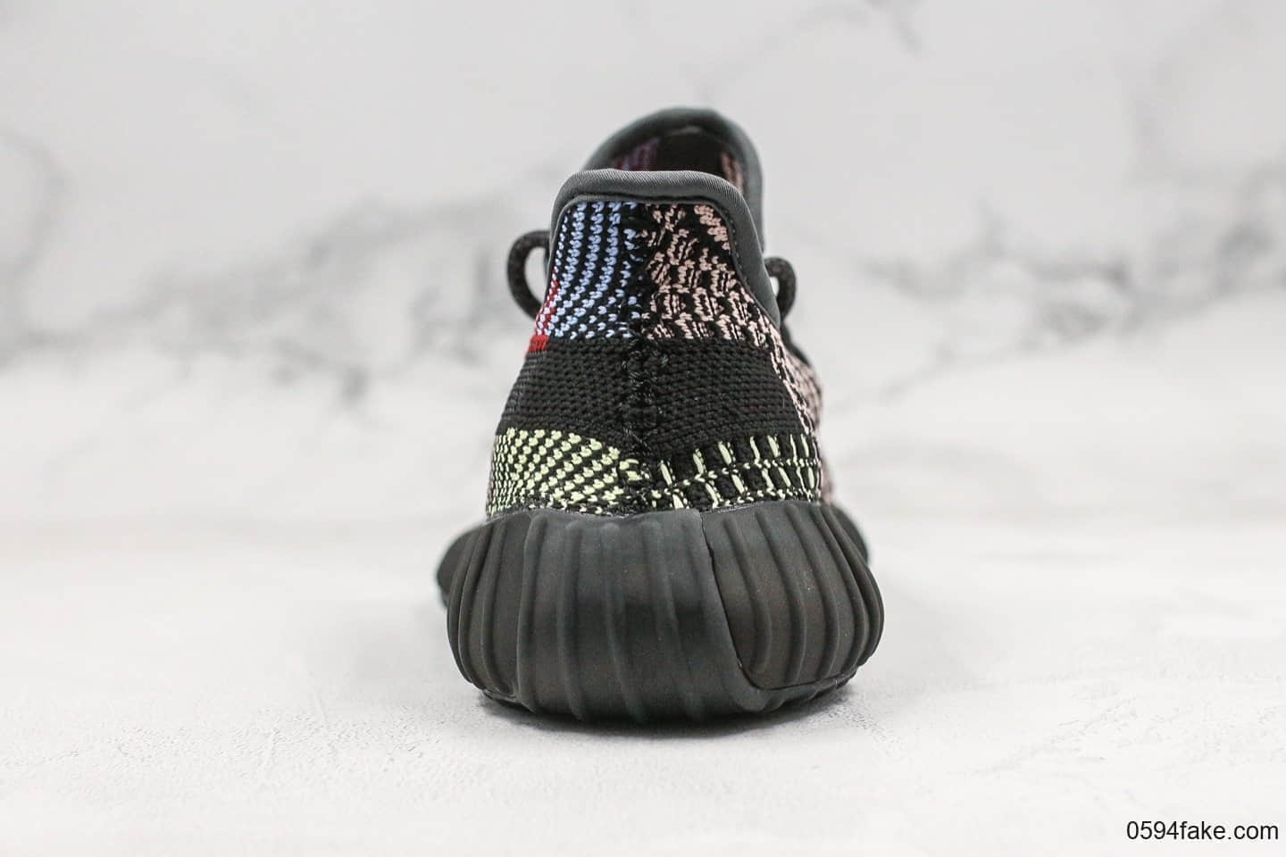 阿迪达斯adidas Yeezy Boost 350 V2 Yecheil Static公司级版本椰子350乞丐拼接天使配色原厂巴斯夫爆米花减震中底 货号：FW5190