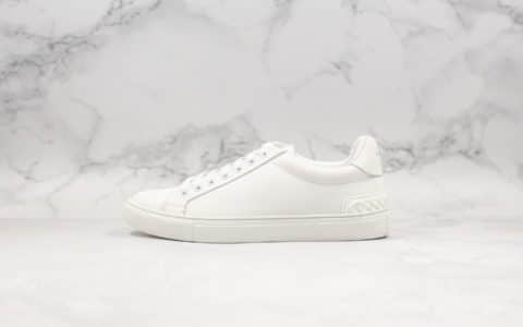 纪梵希Givenchy Low-top lace-up sneakers小白鞋卷花边白尾限定款纯原整码顶级无胶工艺定制丝绸牛皮高密EVA脚垫