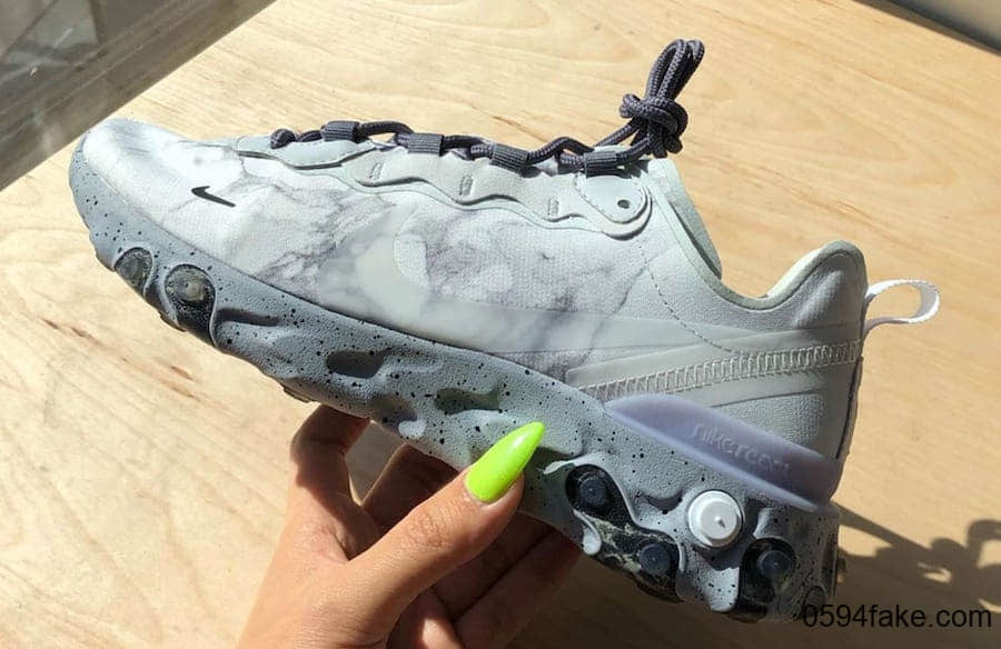 阴阳设计+大理石纹！Kendrick Lamar x Nike React Element 55全新联名即将发售！