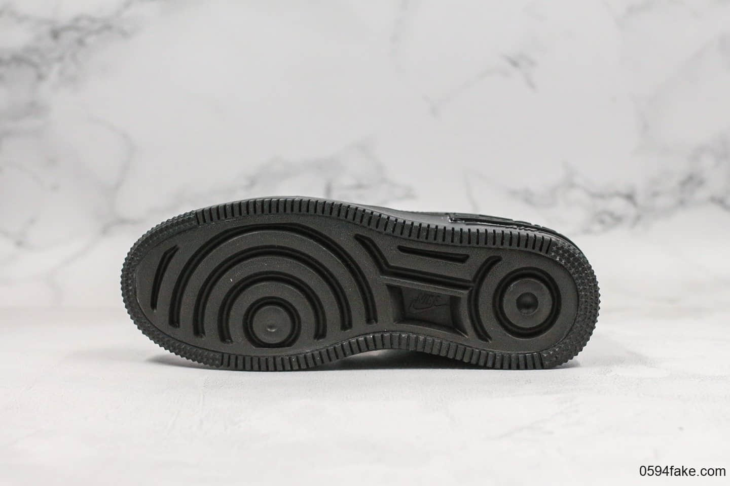 耐克Nike AF1 Shadow低帮空军一号马卡龙影子黑色纯原版本女子休闲运动板鞋加大中底内置气垫 货号：CI0919-001