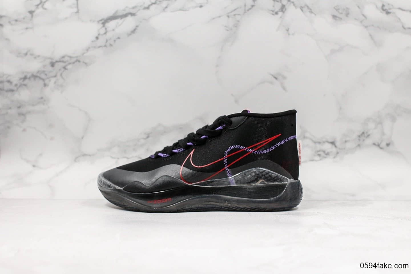 耐克Nike Zoom KD12 EP SJX杜兰特12代优品纯原进口网纱拼接男子实战篮球鞋区别市面通货版本 货号：AR4230-601