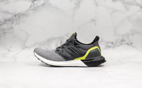 阿迪达斯Adidas Ultra Boost 4.0爆米花UB四代针织条纹灰绿配色纯原版本2019年秋季全新配色 货号：G54003