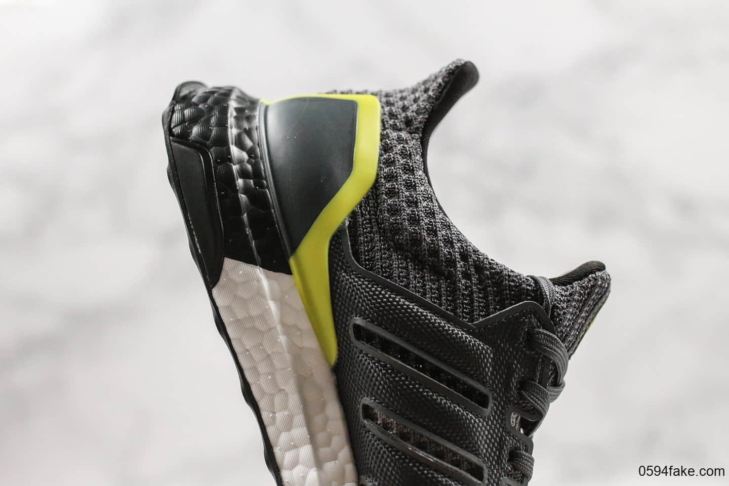 阿迪达斯Adidas Ultra Boost 4.0爆米花UB四代针织条纹灰绿配色纯原版本2019年秋季全新配色 货号：G54003