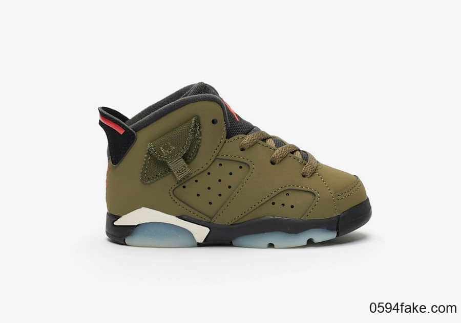 Travis Scott x Air Jordan 6“ Medium Olive”将于10月12日发售！全家族尺码都有！