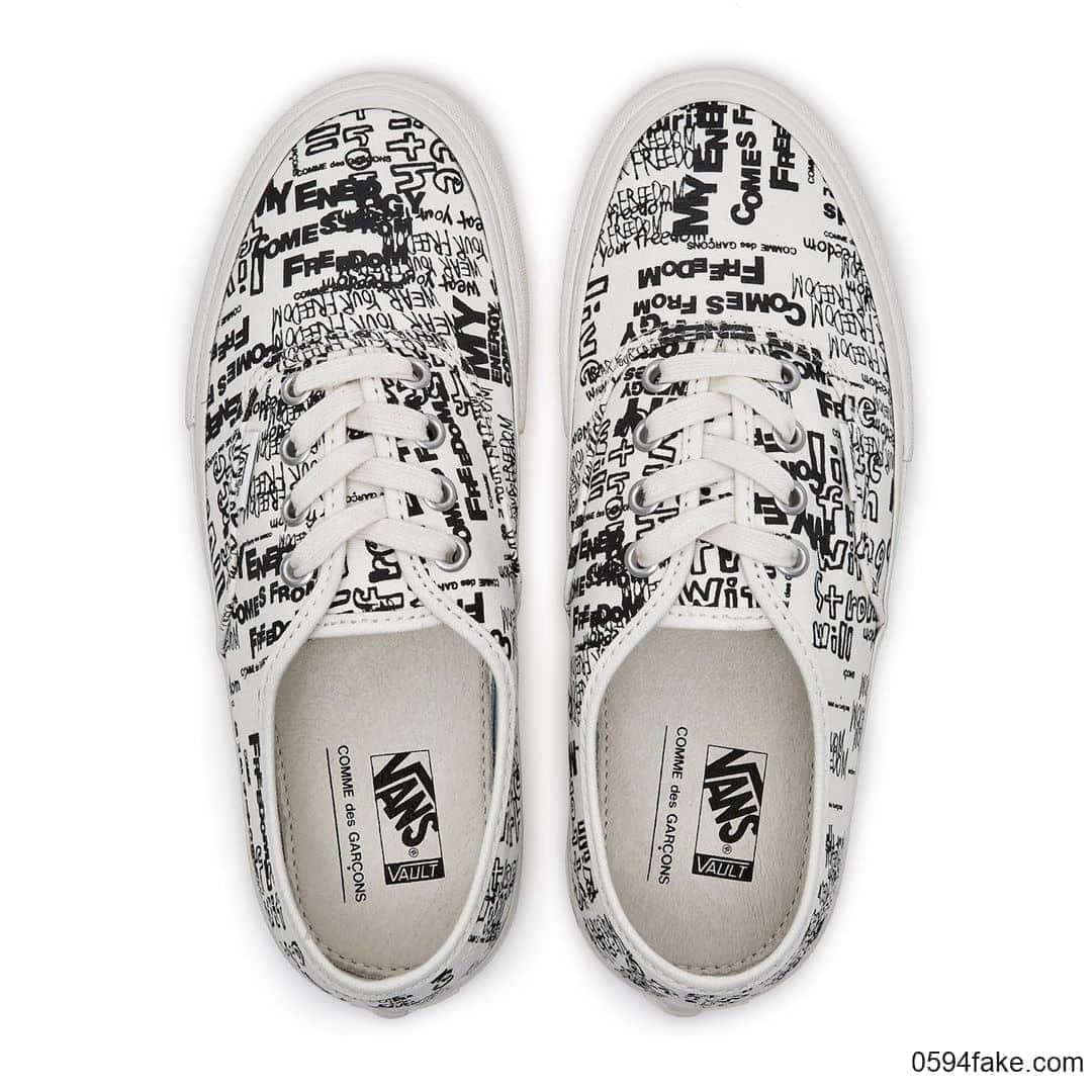 简约个性！CDG x Vans Authentic新品你冲不冲！