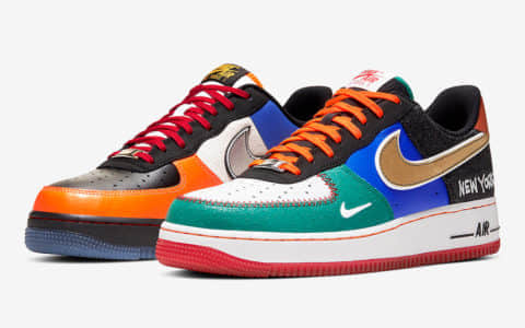 又一款吸睛利器！Nike Air Force 1 Low“ What the NYC”将于10月17日发售！ 货号：CT3610-100