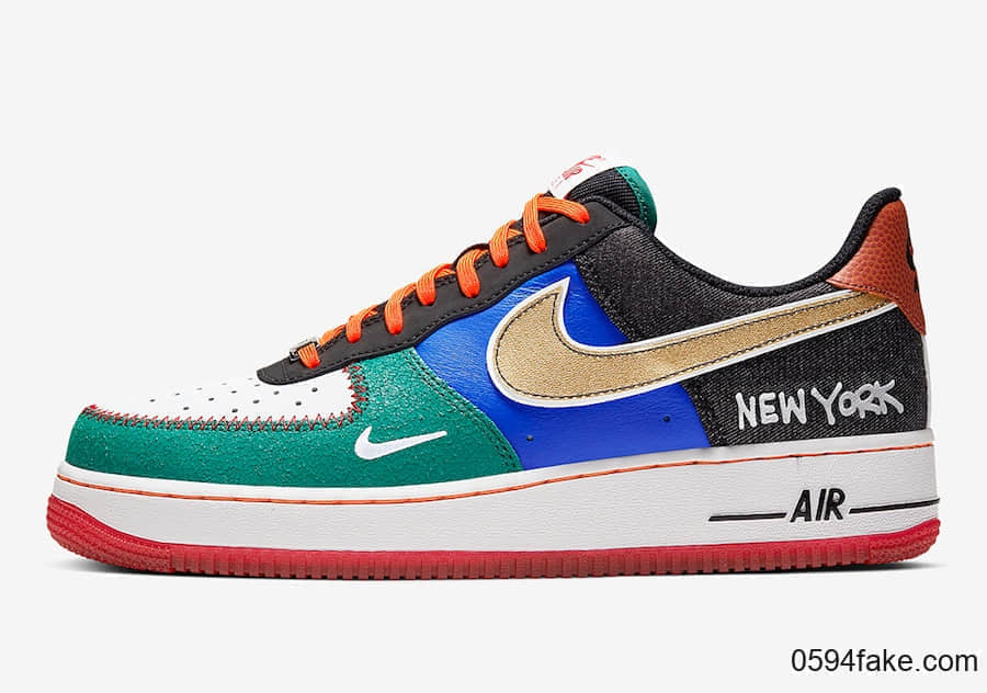 又一款吸睛利器！Nike Air Force 1 Low“ What the NYC”将于10月17日发售！ 货号：CT3610-100