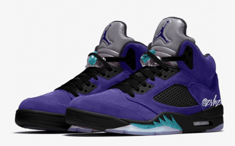 Air Jordan 5“ Alternate Grape”或将延期至2020年6月27日发售！ 货号：136027-500