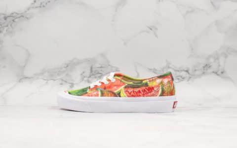 万斯VANS x Frida Kahlo OG Authentic LX联名西瓜原厂硫化工艺公司级版本独家华夫大底